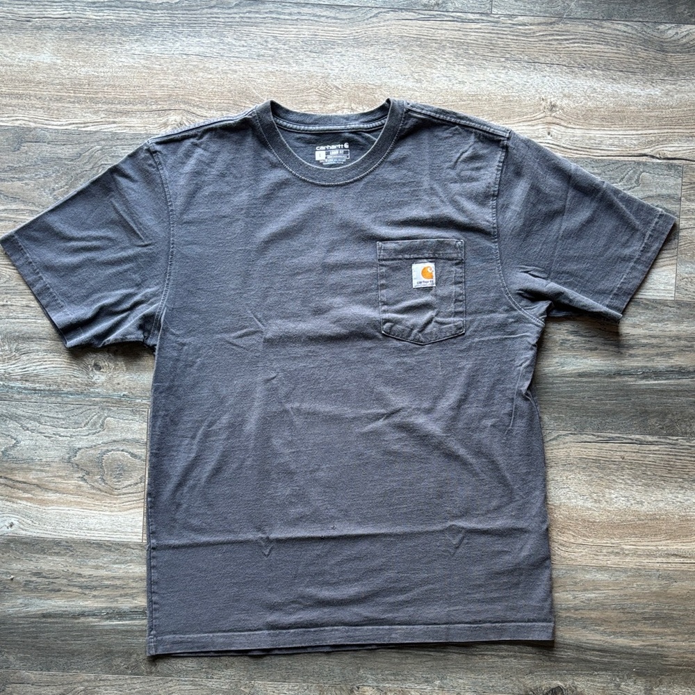 Carhartt Men's Charcoal Short Sleeve Tee